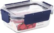 Top Class Glass with Tritan Lid Rectangular - 380Ml