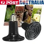 100W Black Ceramic Infrared Light Heat Emitter Lamp Reptile Brooder Incubators
