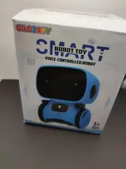 GILOBABY Kids Robot Toy, Interactive Smart Talking Robot with Voice Controlled