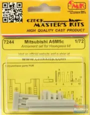 CMK7244 1:72 CMK A6M5c Zero Armament Set (HAS kit)