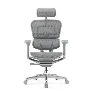 【免運】🔥Ergohuman111 2.0🔥正式版二代灰白框版⭕一年保固⭕網椅 辦公椅 電腦椅 人體工學椅 電競椅
