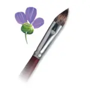 LANGNICKEL ROYAL SABLE SHORT HANDLE FILBERT BRUSH L5020 Retired ARTIST PAINT