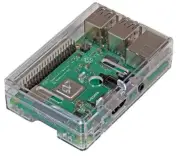CLEAR ENCLOSURE FOR RASPBERRY PI3 B BODY COLOUR TRANSPARENT, EN FOR PRO SIGNAL