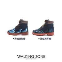 在飛比找PChome24h購物優惠-WALKING ZONE(女)限量經典牛仔玩色款 7孔高筒鞋