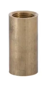 B&P Lamp 1 Inch Brass Coupling 1/8IP