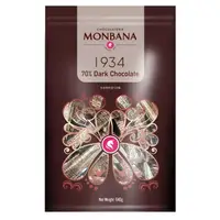 在飛比找蝦皮購物優惠-［Monbana］1934 70%迦納黑巧克力條 3包一組 