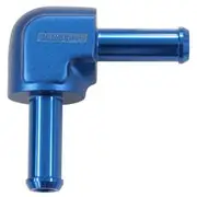 Aeroflow 90 Degree 1/2" Barb Both Ends Blue 1/2" / 12.7mm Barbs - AF843-08
