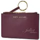 【全新現貨 補10個】茱麗葉精品 MARC JACOBS 馬克賈伯 浮雕LOGO證件鑰匙零錢包.酒紅現金價$1,980