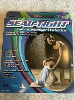 SEAL-TIGHT Original Cast Bandage Protector Shower Guard Adult Foot/Ankle