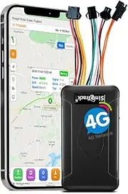 SinoTrack Car GPS Tracker, ST-906L 4G GPS Tracker Locator Real-Time Location Tracking Device with Voice Monitor Car Motorcycle GPS Device for Truck Taxi