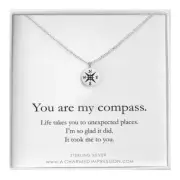 Gift for Wife Girlfriend Best Friend • You Are My Compass • I'D Be Lost without