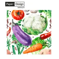 在飛比找momo購物網優惠-【Paper+Design】蔬菜花園(餐巾紙 蝶谷巴特 餐桌