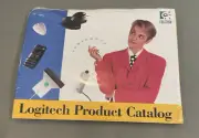 LOGITECH (1993) DISKETTE PRODUCT CATALOG COOL VINTAGE REFERENCE TOUGH FIND! LOOK