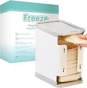 Breast Milk Storage Box - Removable Chest Milk Freezer Storage Container with Large Capacity, Reusable Breastmilk Organizer for Breast Milk Storage Box Bags