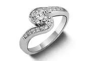 Sidewinder Ring Crystal Embellished With SWAROVSKI Crystals