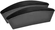 AIMALL 2PCS Car Seat Organiser Keys Pocket Caddy Phone Holder Side Slit Gap Storage Box