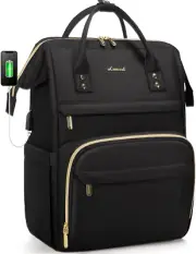 LOVEVOOK Laptop Backpack Women, 15.6 Inch Work Backpack Woman for Teacher Nurse