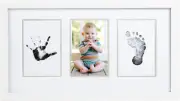 Pearhead Babyprints Newborn Baby Handprint, Footprint Photo Frame Kit, Christ...