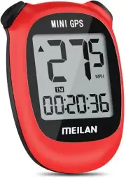 Mini GPS Bike Computer, Wireless Bike Odometer and Speedometer Bicycle Computer