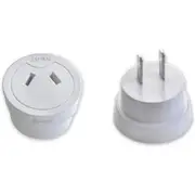 Sansai STV-1007 Outbound Travel Adapter - NZ / AU to Japan Plug [STV-1007]