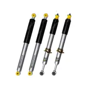 F + R 50mm RAW 4x4 Predator Shocks for Mitsubishi Pajero NM NP NS NT NW NX