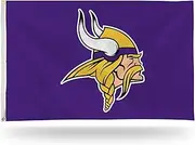 NFL Minnesota Vikings Banner Flag 3-Foot by 5-Foot