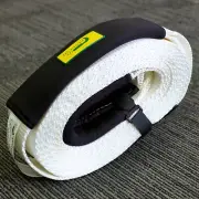 On Sale Snatch strap 8000kg 9m White nylon 100% George4x4 4WD Recovery off road