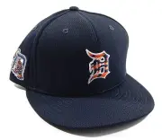 2021 Detroit Tigers Spring Training Navy Blue New Era 5950 59Fifty Fitted Hat 7