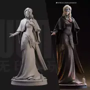 1/24 Resin Witch Girl Unassembled Unpainted 3534