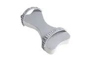 Memory Foam Leg Elevation Pillow for Side Sleeping-Gray