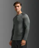Aero Long Sleeve, 2XU, XXL, Jupiter/Black Reflective, Male