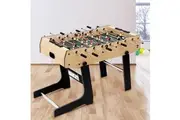 4FT Soccer Table Foosball Football Game Home Family Party Gift Playroom Foldable