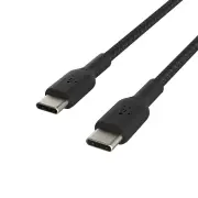 Belkin Boost Charge 1m Braided USB-C to USB-C Cable (Black)