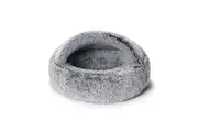 Snooza Calming Hoodie Cuddler Cave Style Pet Dog Bed Silver Fox - 3 Sizes