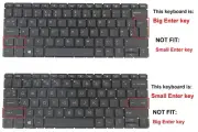 Durable Backlight US Keyboard for HP Elite Dragonfly Max Backlit QWERTY