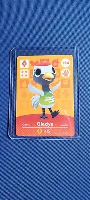 Gladys #194 Animal Crossing Amiibo Card Series 2 NEVER SCANNED