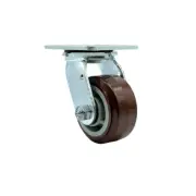 4 Inch SS Polyurethane Wheel Swivel Caster with Delrin Bearing SCC