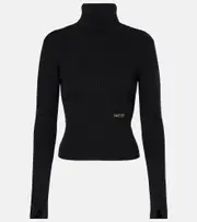 [Patou] Patou Logo turtleneck sweater AU 12 black