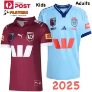 New 2025 NRL State Of Origin Rugby League NSW Jersey & QLD Jerseys Adults Kids