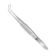 Arruga Capsule Forceps, 4", with New Curve, Premium Stainless