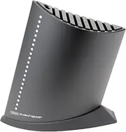 Global Gkb52/Cb, 10 Slot Knife Block, Medium Black