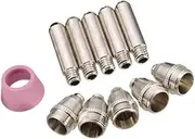 SG-55 AG-60 WSD-60 Plasma Cutter Cutting Torch Tip Nozzles Consumables 11pcs