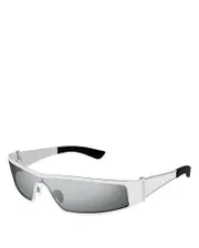 McQueen Y2K Geometrical Sunglasses, 99mm