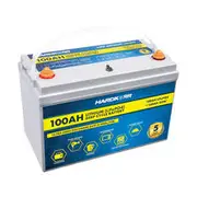 HardKorr 100Ah Lithium LifePO4 Deep Cycle Battery - HKPBATL100C