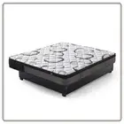 Foret Bed Mattress King 9 Zone Euro Top Bedding Foam Super Firm 24cm