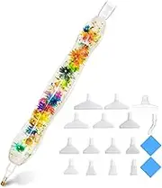 Praise V Do Flower 5D Diamond Painting Art Drill Tool Kit for Adults With Pen Tips, Resin Diamond Dotz Gem Picker for Diamond Art, Nail Art, Bead Dot Colorful