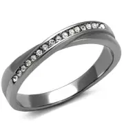 Wedding Rings for Women Engagement Cubic Zirconia Promise Ring Set for Her TK268