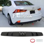 For Lexus IS250 IS350 ISF Gloss Rear Bumper Diffuser Splitter Lower Chin Lip 33" (for: Lexus)