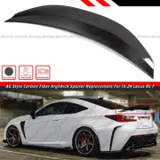 FOR 2015-24 LEXUS RC F RCF AG STYLE CARBON FIBER HIGHKICK TRUNK DECK LID SPOILER (for: Lexus)