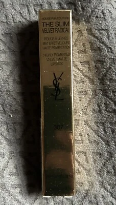 YSL Yves Saint Laurent The Slim Velvet Radical Lipstick- 307 - NIB